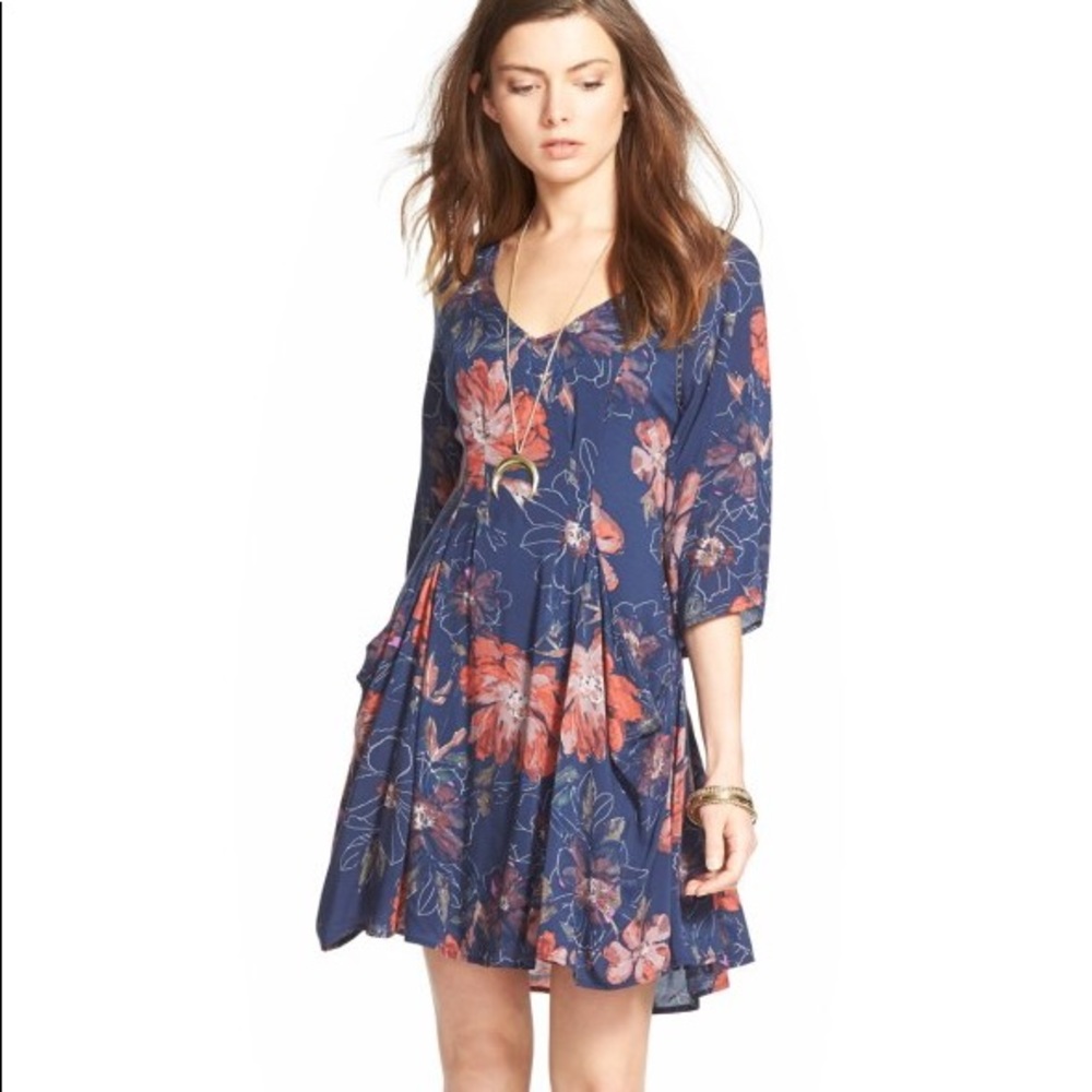 Free People Eyes on You Trapeze Dress